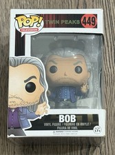 Funko Pop! Twin Peaks: Bob #449 Vaulted w/ Protector Damaged Box