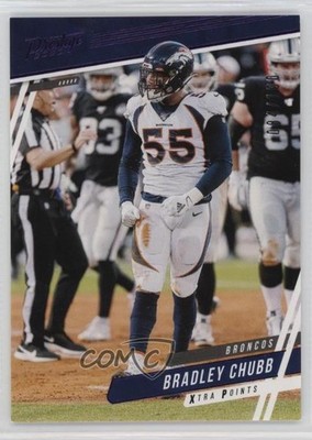 2020 Panini Prestige Xtra Points Purple /100 Bradley Chubb #28 1d3a