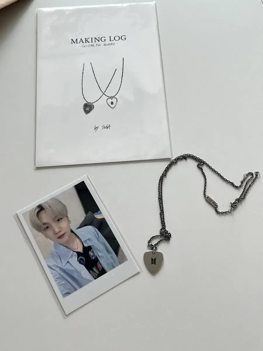 BTS SUGA ユンギ artist made ネックレス silver BTS SUGA ネックレス（シルバー） BTS ARTIST-MADE ネックレス