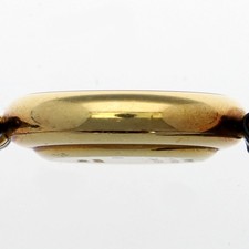 Chopard 4036 Happy diamond WATCH gold YG/leather MN 4