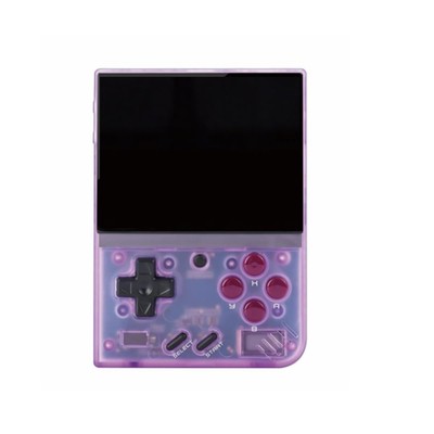 Miyoo Mini Plus Purple Portable Retro Game Console, 64GB Card Version 3.5inch...