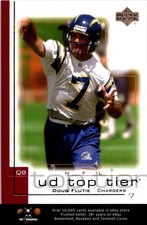 2001 Upper Deck Top Tier FOOTBALL #146 Doug Flutie