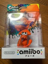 Nintendo amiibo Inkling Squid Ika Orange Splatoon 3DS Wii NEW U Accessories 38