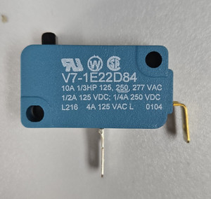MICRO SWITCH V7-1E22D84 Mini Snap Action Switch 10A SPDT Quick Connect