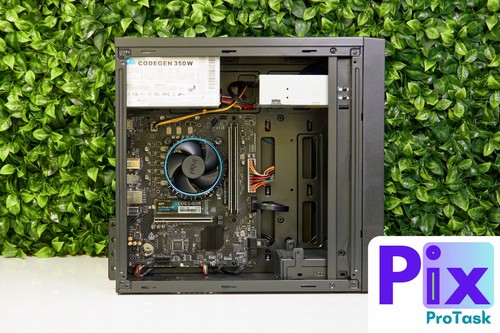 Bürocomputer Pix ProTask PC Intel Core i5 256GB SSD NVMe 16GB DDR4 Win11 - Afbeelding 5 van 12
