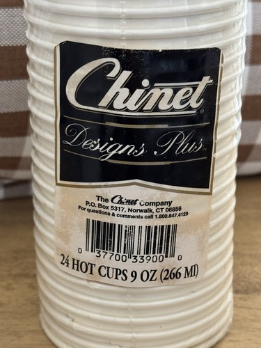 24 Chinet Designs Plus Paper Hot Cups Floral Flowers 9 oz | eBay
