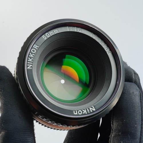 VERY GOOD Nikon Ai Nikkor 50mm F/1.8 Prime Lens - Picture 4 of 20