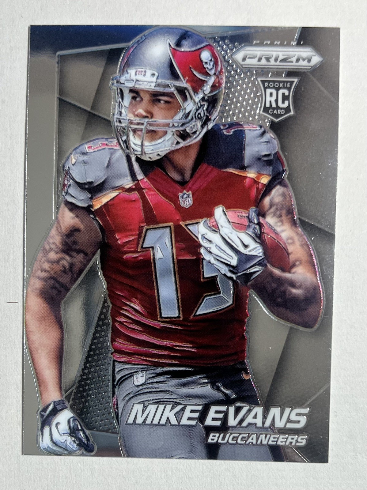 MIKE EVANS 2014 Panini Prizm #216 Rookie RC Tampa Bay Buccaneers Super Clean