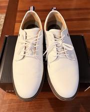 FOOTJOY PREMIERE SERIES - FIELD 9.5 SIZE - WHITE/BRICK