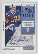2018 Panini Contenders Rookie Ticket Stubs 20/87 Austin Proehl #212 Auto 0c3