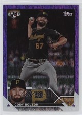 2023 Topps Update Purple Foil 36/799 Cody Bolton #US223 0q3