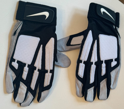 NEW NIKE Promo D-tack IV Leather Lineman NFL Football Gloves Size 3XL PGF387-102