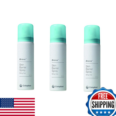 Coloplast Brava Skin Barrier Spray - Sting Brava Skin Br Spray 1.7Oz Ea-1 3 Pack