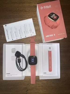 Fitbit Versa 3 Smart Watch & Fitness Tracker
