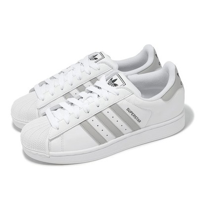 adidas Originals Superstar II 2 Footwear White Grey Men Unisex Casual JQ4731