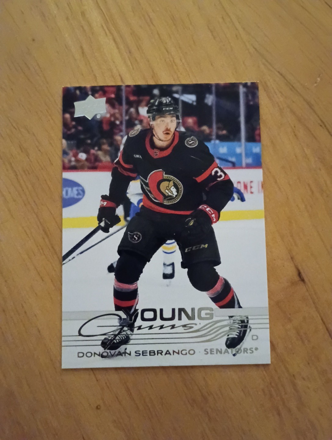 Donovan Sebrango 2025-26 Upper Deck #229 Young Guns Ottawa Senators
