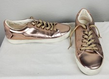 Vintage Havana Women's Size 8 Stars Rose Gold Casual Sneakers Shoes