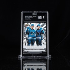 2024-25 Macklin Celebrini & Will Smith Young Guns Teammates Outburst RC TAG 9