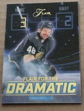 Tomas Hertl 2025-26 Flair #FTD-17 Flair for the Dramatic Vegas Golden Knights 
