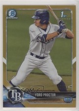 2018 Bowman Draft Chrome Gold Refractor 44/50 Ford Proctor #BDC-105 n1u