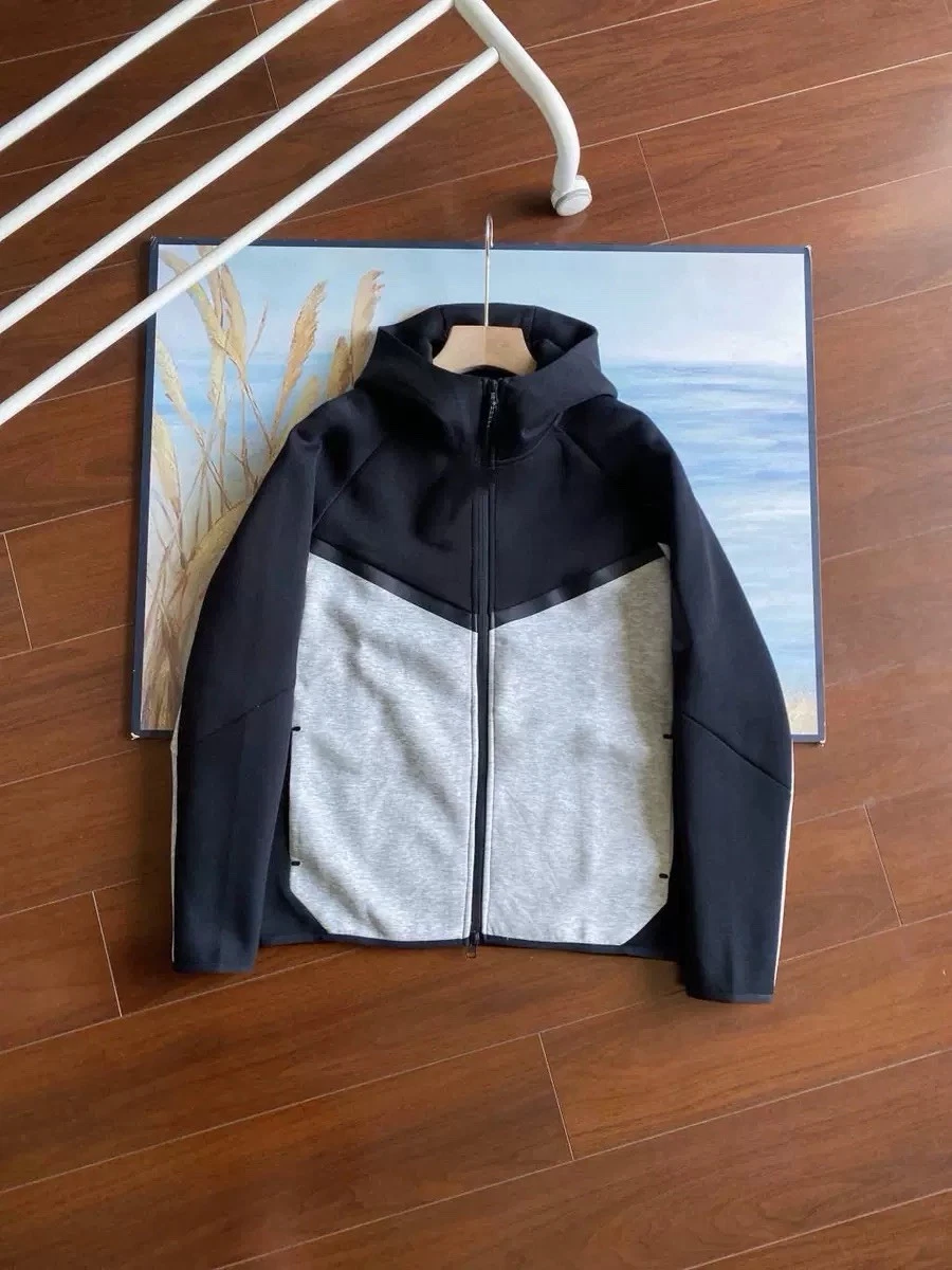 Men’s Nike Tech Fleece Black Grey Hoodie size S