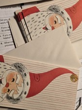 Vintage Hallmark Christmas Card With Santa. 7 Total