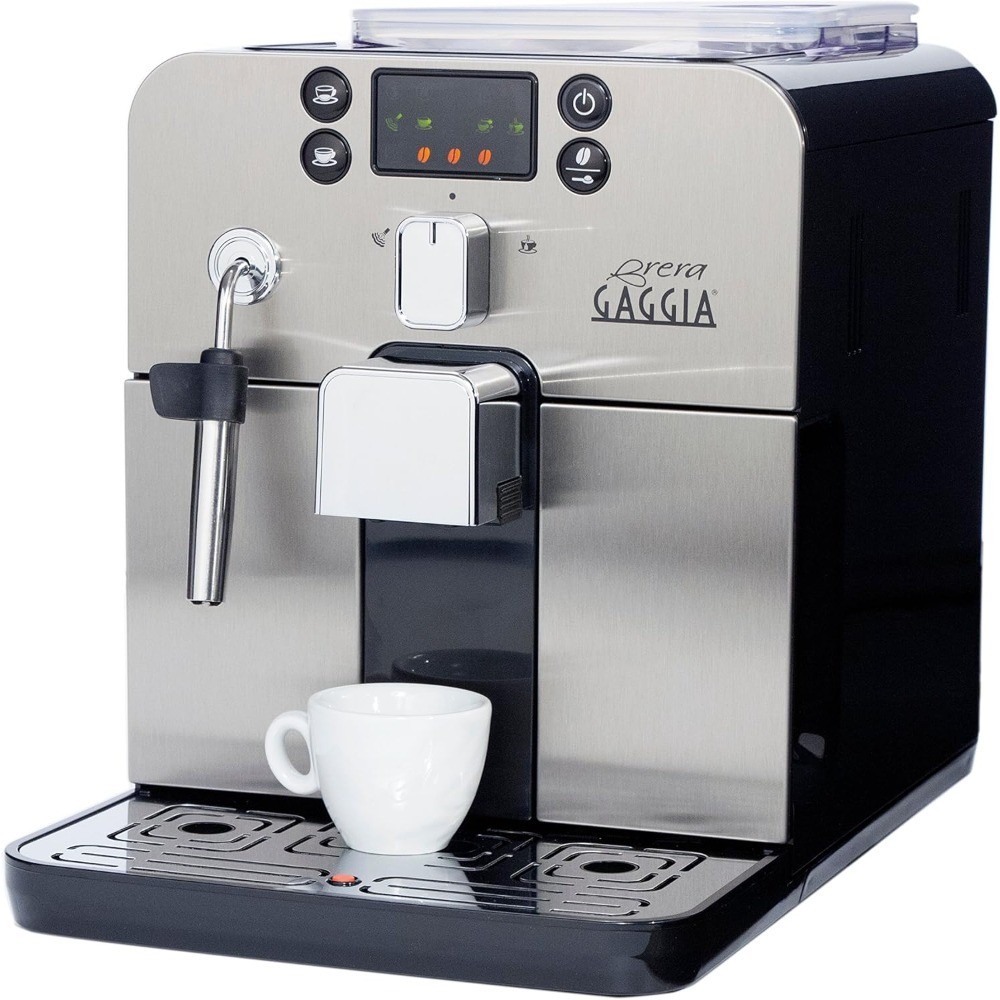 Super-Automatic Espresso Machine Compact 40 fl oz Black for 