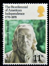 Lot timbres-poste d'occasion 1976 Le 200e anniversaire de l'indépendance de l'Amérique