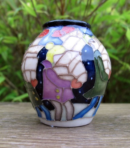 Moorcroft Exquisite CHRISTMAS DELIVERY Miniature Vase 4/2 Retail Price £299 - Bild 18 von 22