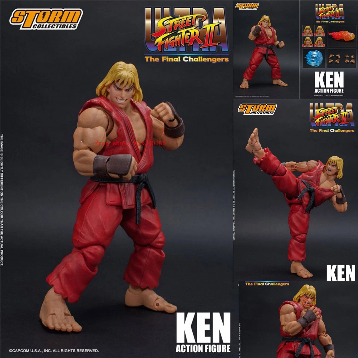 NEW! Storm Toys 1/12 Violent Ken Street Fighter II Action Figure In Stock Gift
