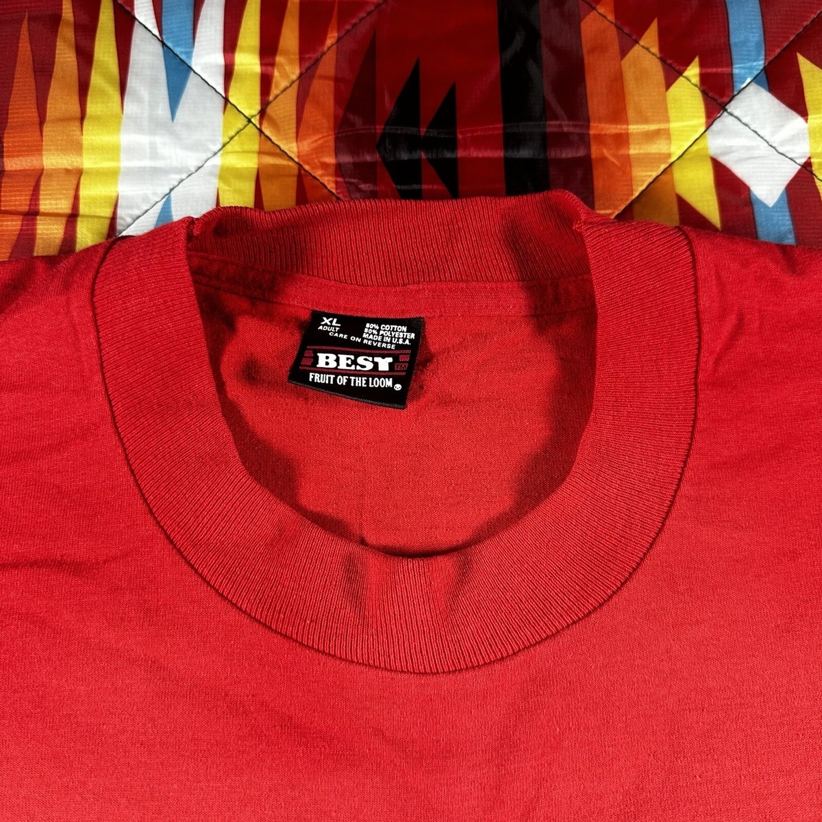 Vintage Best Fruit Of The Loom St. Johns T Shirt #22 Single Stitch