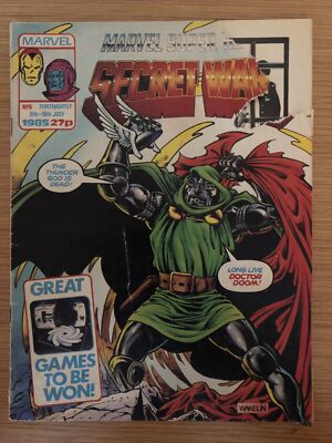 Marvel Super Heroes Secret Wars #6 - UK Comics - 6th/19th July 1985 - Kang