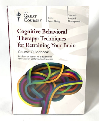 Great Courses: Cognitive Behavioral Therapy  (DVDs & Guidebook) - NEW SEALED