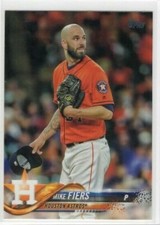 Mike Fiers 2018 Topps Series 1 Baseball Base Common #184 Houston Astros
