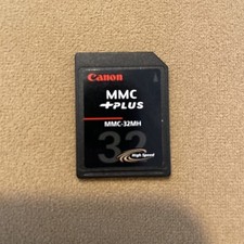 Canon Genuine 32MB MMC Plus MMC-32MH Camera High-Speed Memory Card