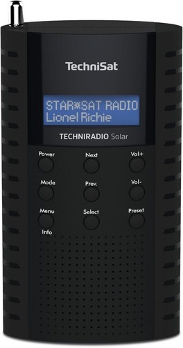 TechniSat Solar Digitalradio DAB+ FM UKW Outdoor Taschenradio Camping 0000/3931 - Bild 1 von 4