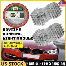 2*DRL LED Daytime Running Light Module 1305715084 For Bmw 328i 335i 428i 430i