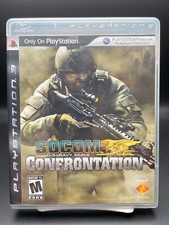 PS3 SOCOM CONFRONTATION U.S. NAVY SEALS GAME PLAYSTATION 3 TESTED WORKS