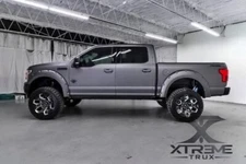 Paintable Black 21-25 Ford F150 Pocket Rivet Fender Flares Set 4 Pc.