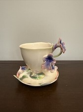 Franz Sage Tazza da tè e piattino alle erbe, FZ 00457