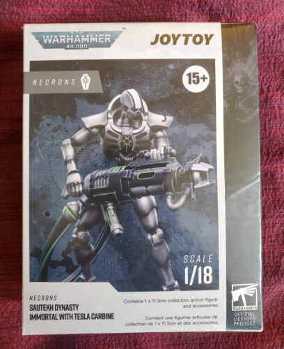 JoyToy Warhammer 40K | Necrons | Sautekh Dynasty Immortal Tesla Carbine | New - Picture 1 of 3