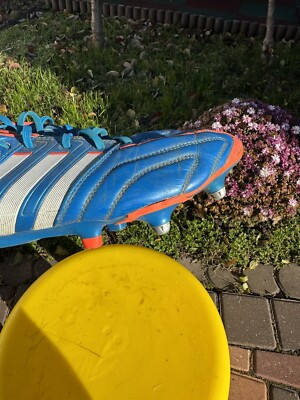ADIDAS adiPure 11PRO SG G60015 Blue Leather Soccer Cleats Football