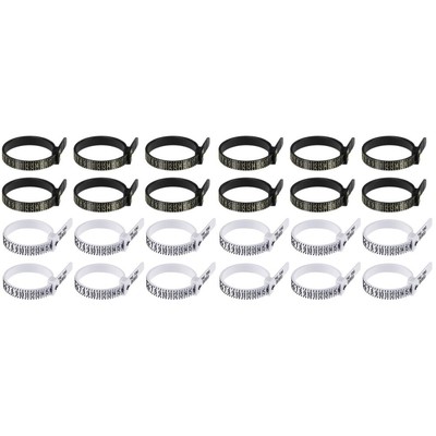 24 Pcs Messwerkzeug Für Finger Ringgrößenwerkzeug