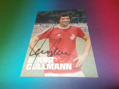 Bernd Cullmann 1.FC Cologne signed autograph autograph card new rare