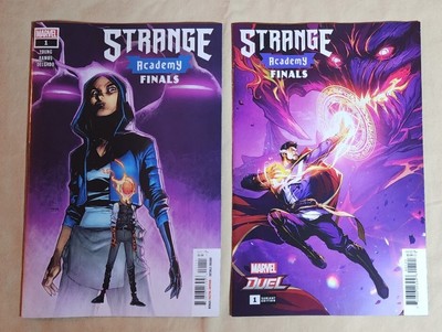 STRANGE ACADEMY FINALS 1 Main Cover + Games Variant Marvel Comics NM