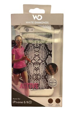 White Diamonds Active Case for iPhone 6/6s, White/Safari Snake