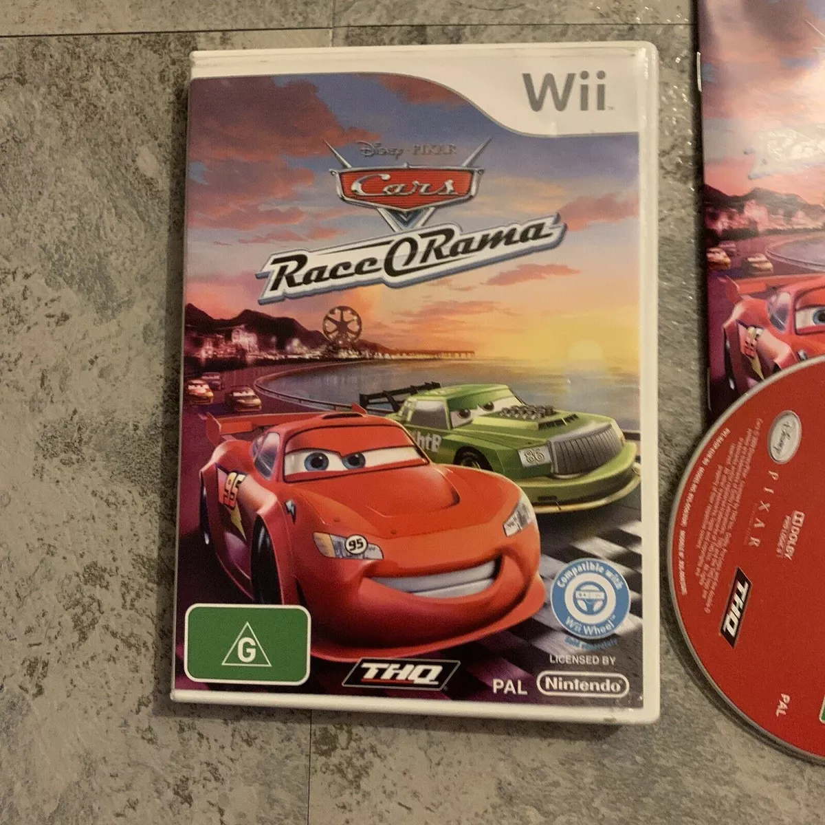 Nintendo Wii Cars Race-O-Rama Video Games