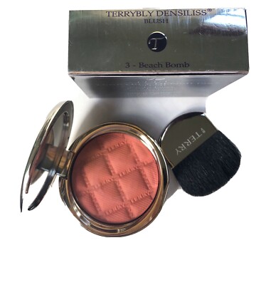 バイ テリー テリブライ デンシリス ブラッシュ (チーク) No3 BEACH BOMB 6g BY TERRY TERRYBLY DENSILISS BLUSH By Terry Terrybly Densikiss Blush 03 Beach Bomb 0.21oz/6g New In