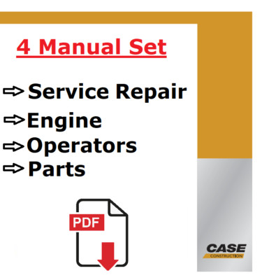  CASE 580N, 580SN-WT, 580SN, 590SN Loader Backhoe Service Repair Manual Parts 