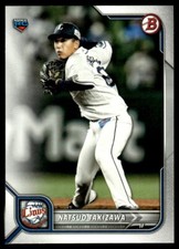 2022 Bowman NPB Nippon Professional Baseball #143 Natsuo Takizawa Rookie